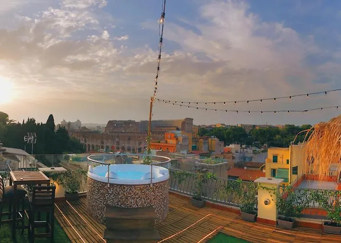 Rooftop Colosseo - D'amore 3* 로마