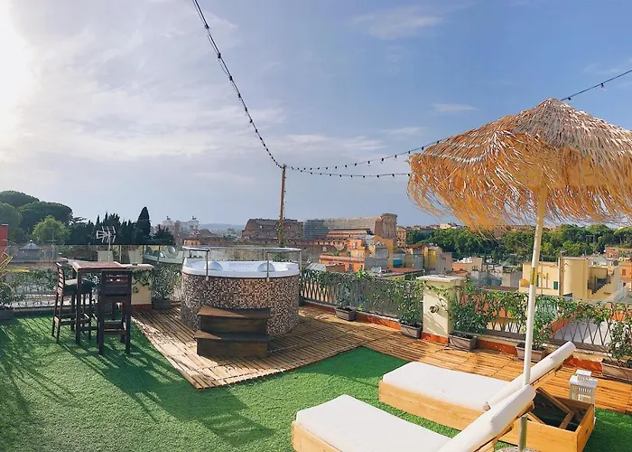 Rooftop Colosseo - D'amore 3* 로마